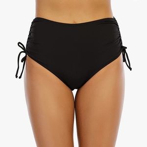 NWT Ruched Hipster Bikini Bottom